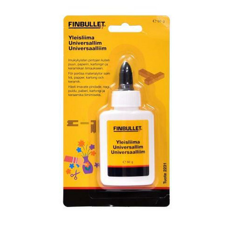Finbullet Yleisliima 60g vesiliukoinen