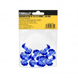 Finbullet Rosvoliitin sininen 0.75-2.5 mm² 10kpl