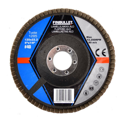Finbullet Lamellilaikka 125mm K36