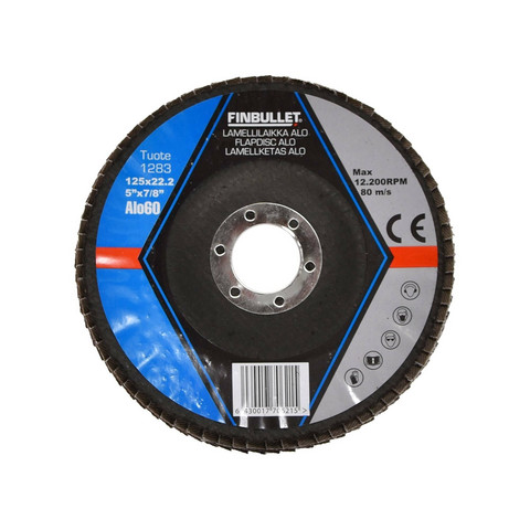 Finbullet Lamellilaikka 125mm K60