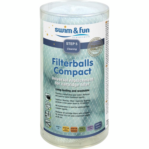 Suodatinpallot swim&fun Compact Tube