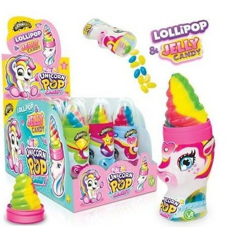 Jonhy Bee unicorn pop candy 12X50G