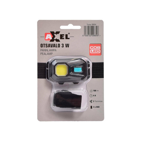 Axxel COB LED-otsavalo 90° 3 W