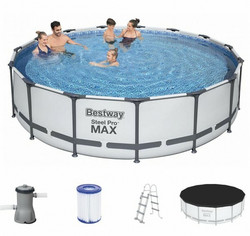 Bestway Steel Pro MAX allassetti 457 cm x 107 cm 14970 litraa.