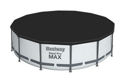 Bestway Power Steel 457 x 122 cm pyöreä Uima-allas setti 16015Litraa