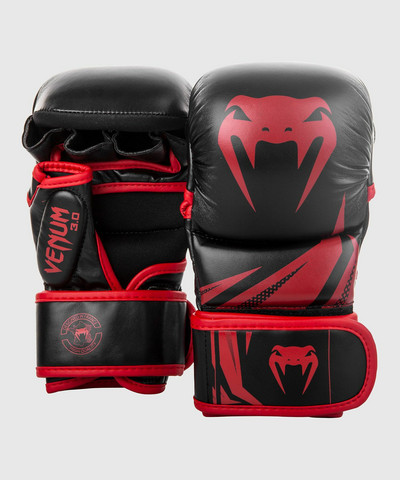 Venum MMA SPARRING GLOVES CHALLENGER 3.0 - BLACK/RED