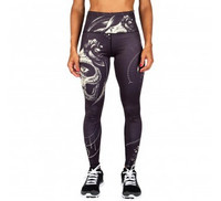 VENUM SANTA MUERTE LEGGINGS - BLACK/YELLOW - FOR WOMEN