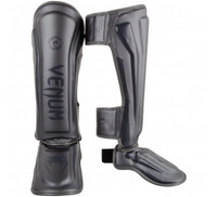 VENUM ELITE STANDUP SHINGUARDS - GREY/GREY