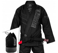 VENUM ELITE LIGHT 2.0 BJJ GI - (BAG INCLUDED) - BLACK/BLACK