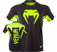 Venum 'Hurricane' X Fit™ T-shirt - Black/Neo Yellow