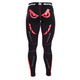 Bad Boy Sphere Compression Leggings- Black/ Red