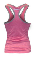 Bad Girl Racer Vest Top pink