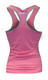 Bad Girl Racer Vest Top pink