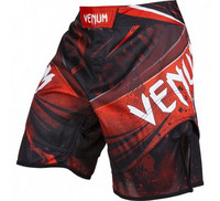 Venum Galactic Fightshorts - Black/Red