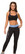 Bad Girl Fitness Tights – Black/Blue