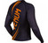 Venum Challenger Rash Guard - Black/Orange - Long Sleeves