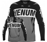 Venum Revenge T-shirt - Long Sleeves - Grey