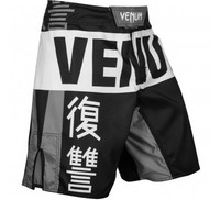 Venum fight short Revenge black-white-grey