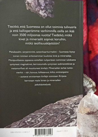 Kivet ja mineraalit Suomen luonnossa -kirja