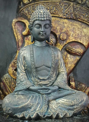 Buddhapatsas, 22 cm tumma/kulta