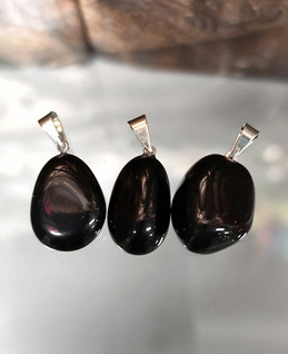 Obsidiaani Riipus Rumpuhiottu