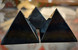 Obsidiaani pyramidi 40/40/35 mm