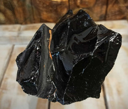 Obsidiaani, raakakivi 110/80/50 mm
