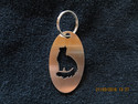 Keychain oval
