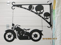 Gate sign and rack