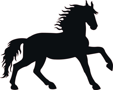 Flower/lantern rack Icelandic Horse