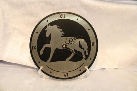 Clock Icelandic Horse