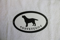 Tervetuloakyltti L-R