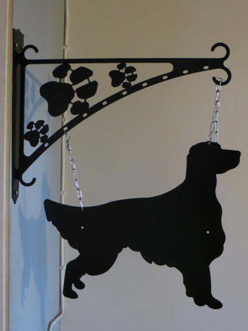 Gatesign with rack Breed A-B