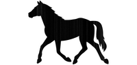 Gate sign Horse