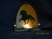 Candle holder Icelandic Horse