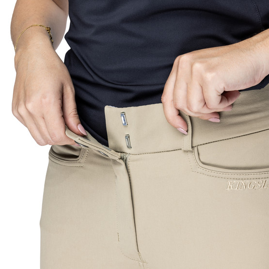 Kadi naisten full grip ratsastushousut, beige