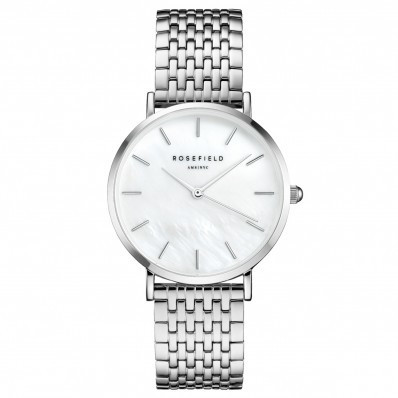 ROSEFIELD UEWS-U22 UPPER EAST SIDE HOPEA-VALKOINEN Rannekello | toimituskulut 0€