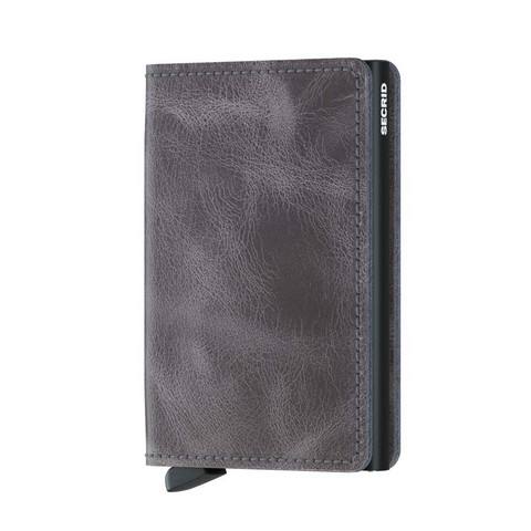 Secrid Slimwallet Vintage Grey Black lompakko
