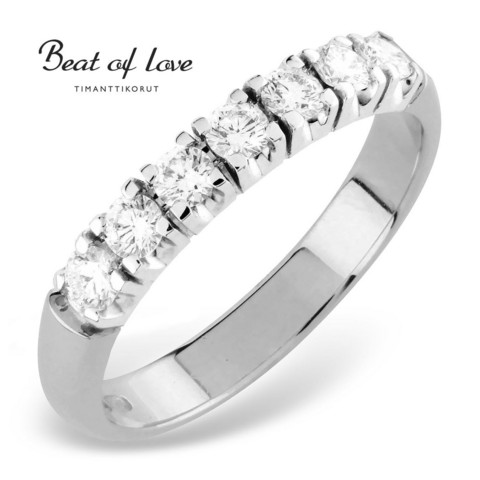 Beat of Love RO-7x0.08DW -timanttirivisormus 0.56ct | toimituskulut 0€
