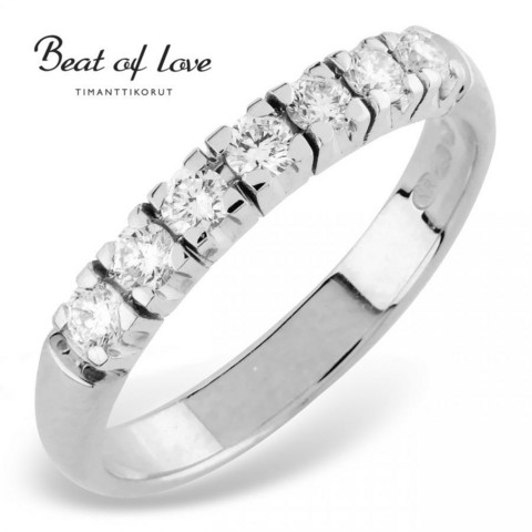 Beat of Love RO-7x0.05DW -timanttirivisormus 0.35ct | toimituskulut 0€