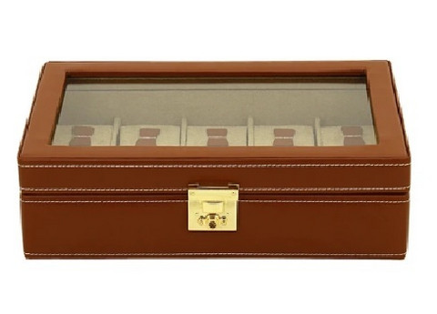 Kellolaatikko Brown Cordoba 26215-3 | 10 kellolle