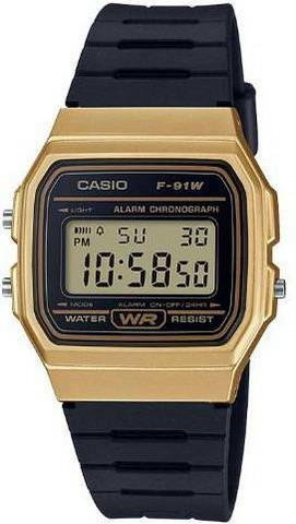 Casio F-91WM-9A rannekello