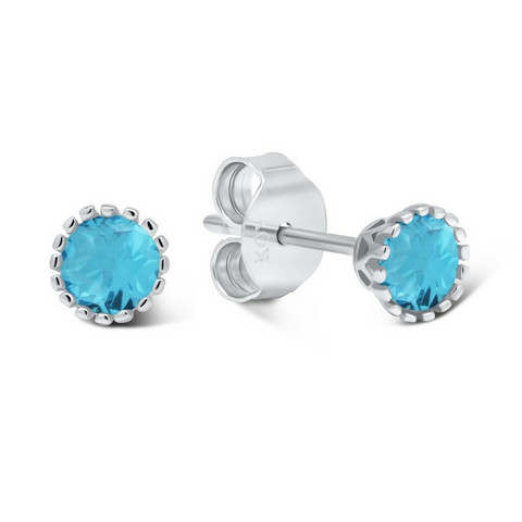 Hopeakorvakorut E-0487aqua