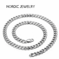 Nordic Jewelry 9mm teräskaulaketju KN200438