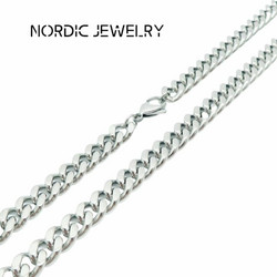 Nordic Jewelry 8mm teräskaulaketju KN119067