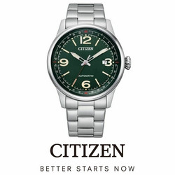 Citizen Automatic NJ0160-87X rannekello