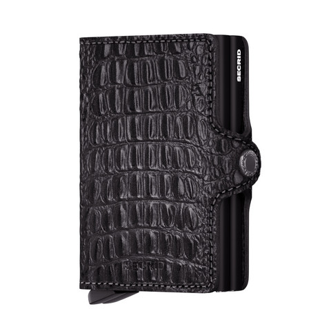Secrid Twinwallet Alligator Nile Black lompakko