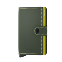 Secrid Miniwallet Matte Green-Lime lompakko