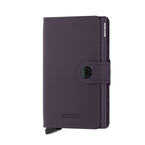 Secrid Miniwallet Matte Dark Purple lompakko