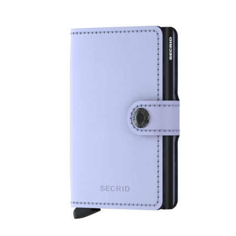 Secrid Miniwallet Matte Lilac-Black lompakko